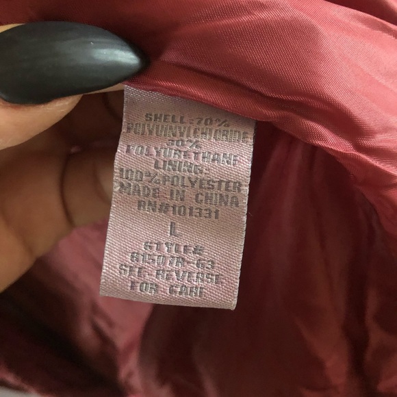 Faux leather coat - Picture 4 of 4